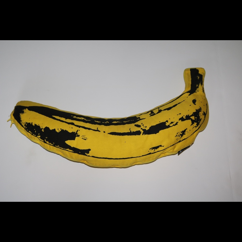 Bape ABC Camo Andy Warhol Banana Cushino (Medium)